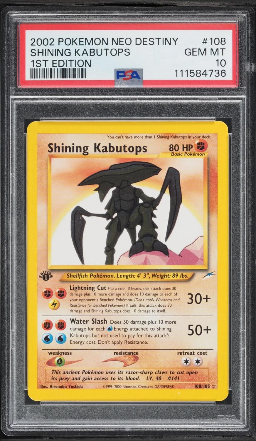 Shining Kabutops