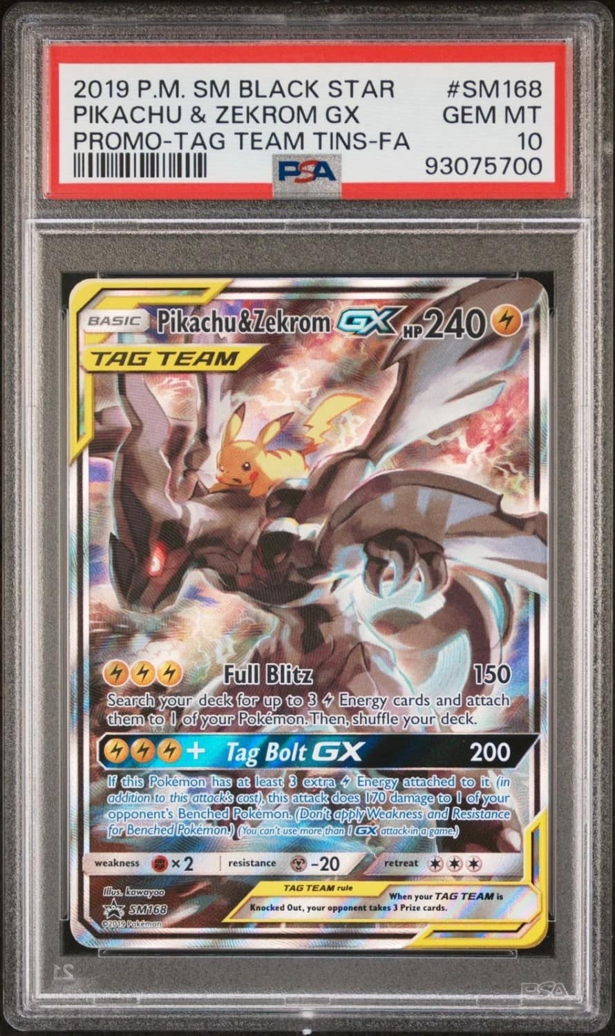 Pikachu & Zekrom Gx