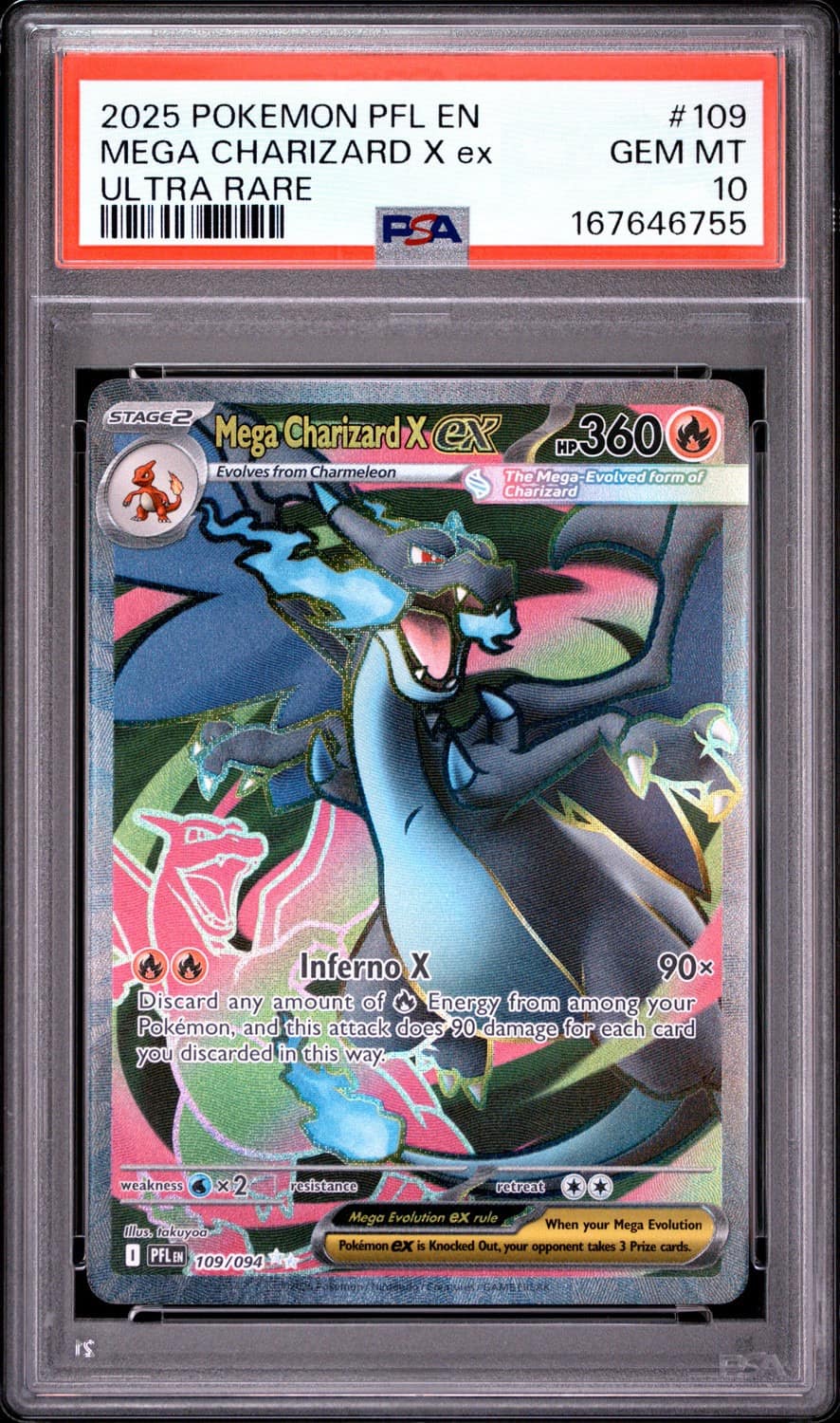 Mega Charizard X Ex