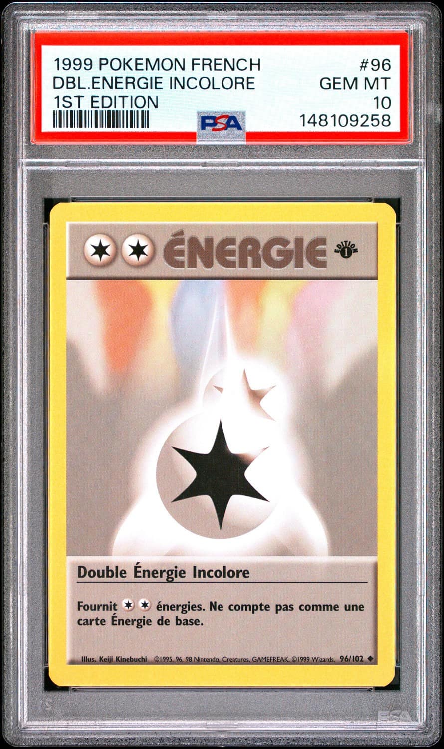 Double Colorless Energy