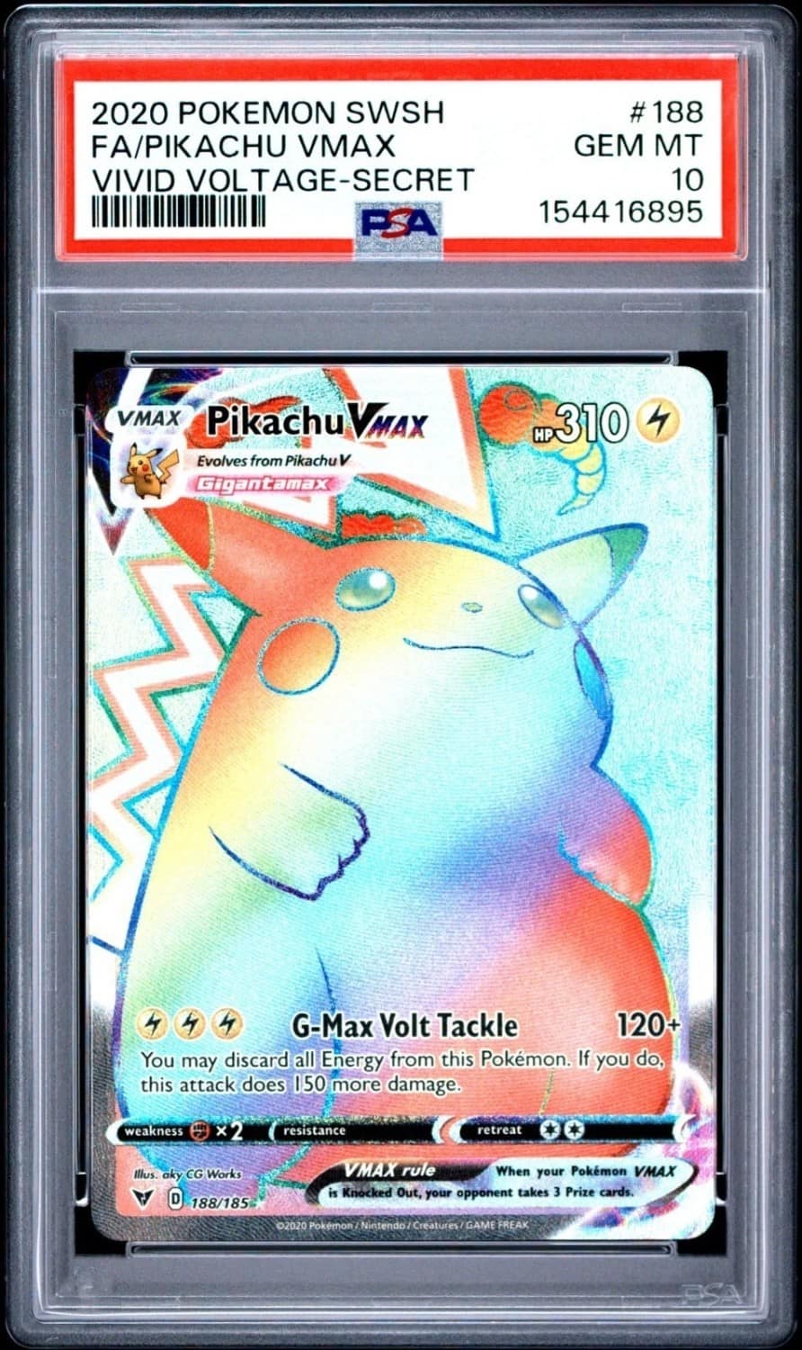 Pikachu Vmax