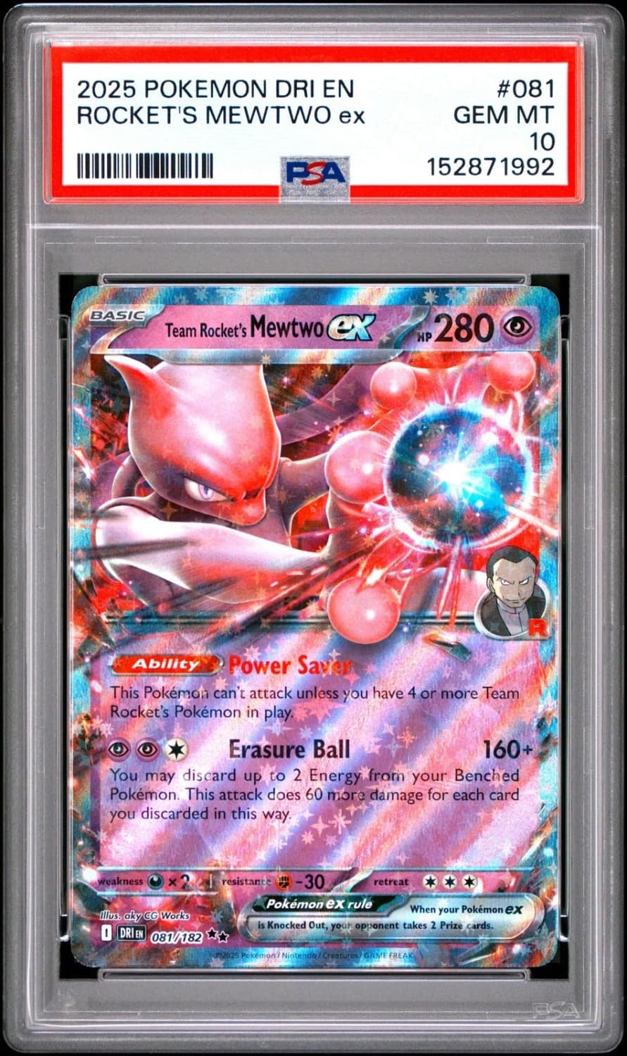 Rocket'S Mewtwo Ex