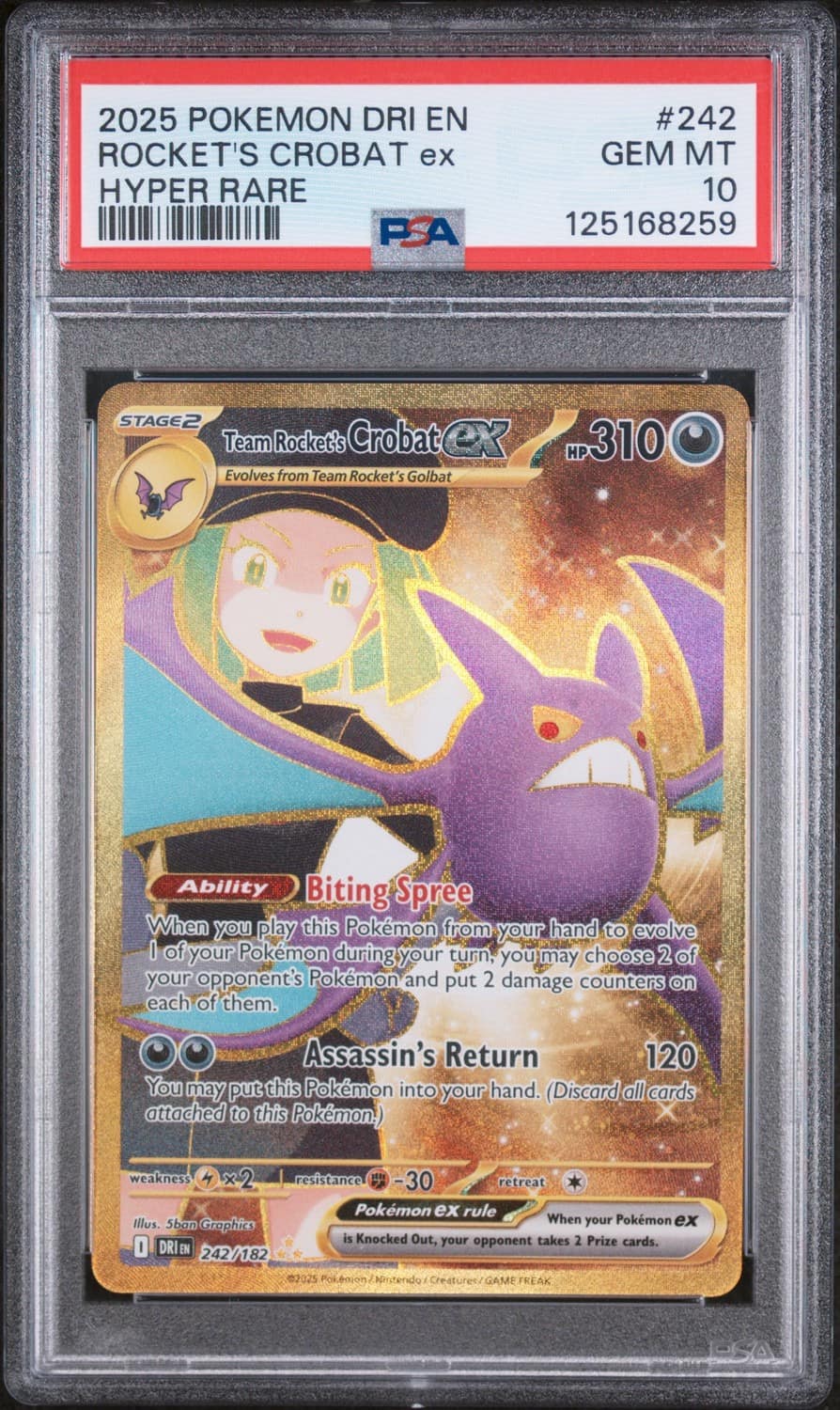 Rocket'S Crobat Ex