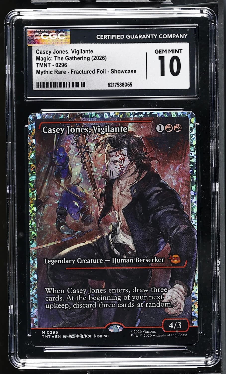 Casey Jones, Vigilante