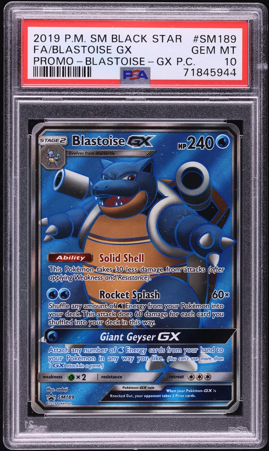 Blastoise Gx