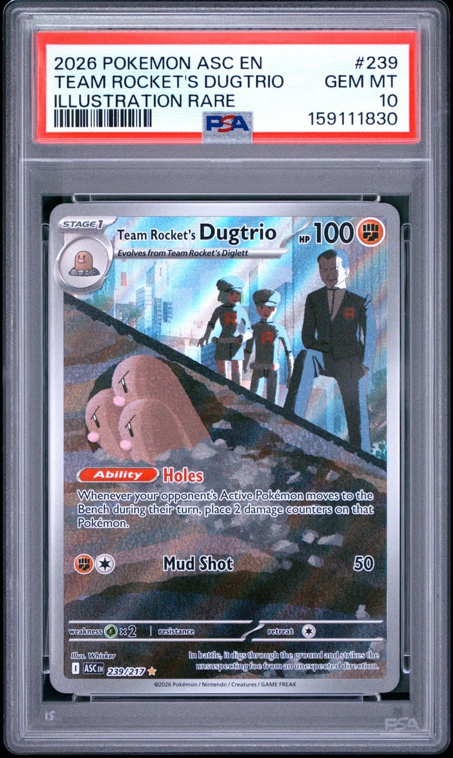 Team Rocket'S Dugtrio