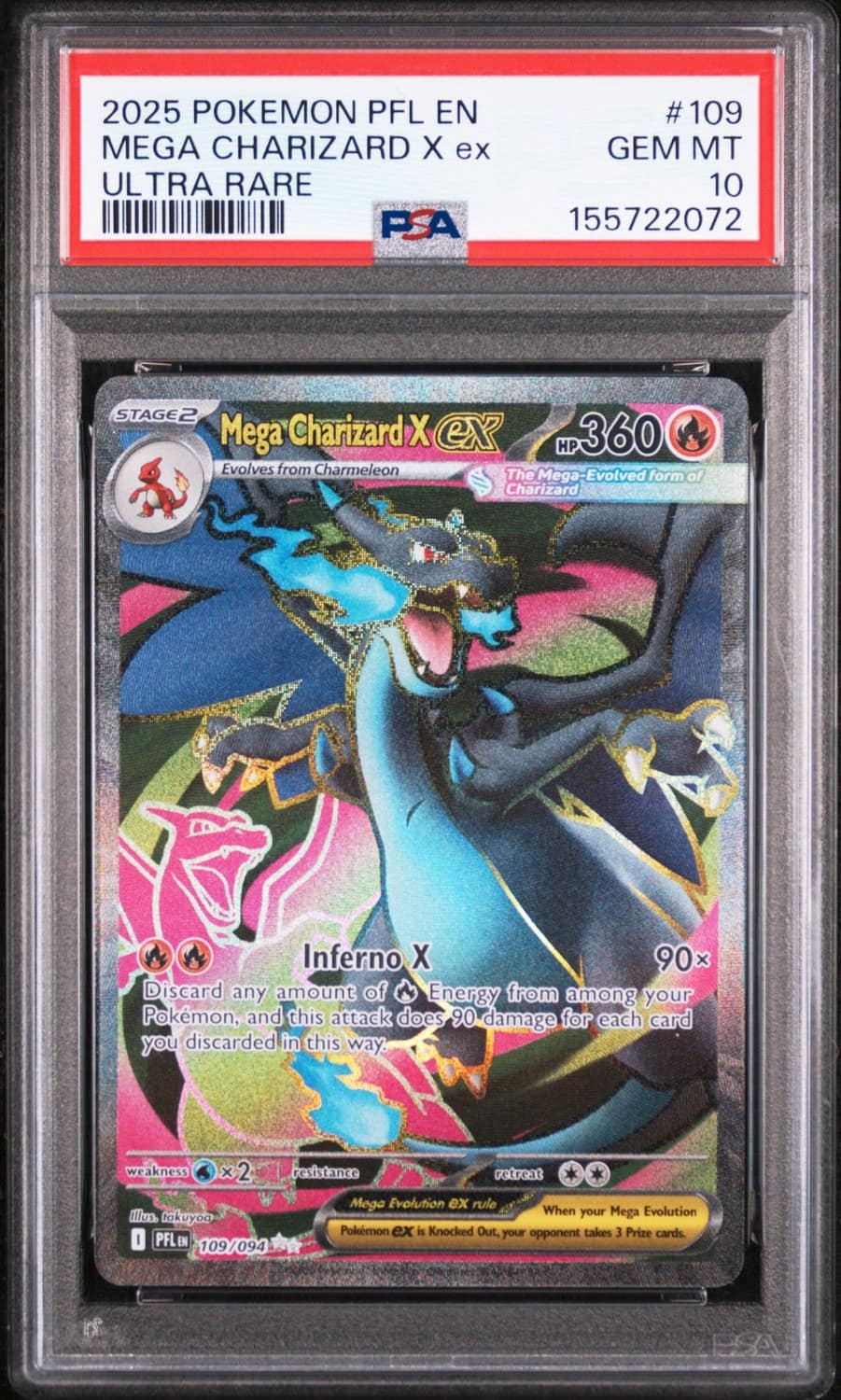 Mega Charizard X Ex