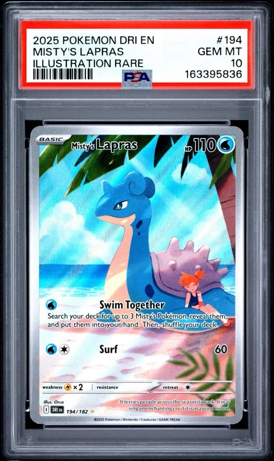 Misty'S Lapras