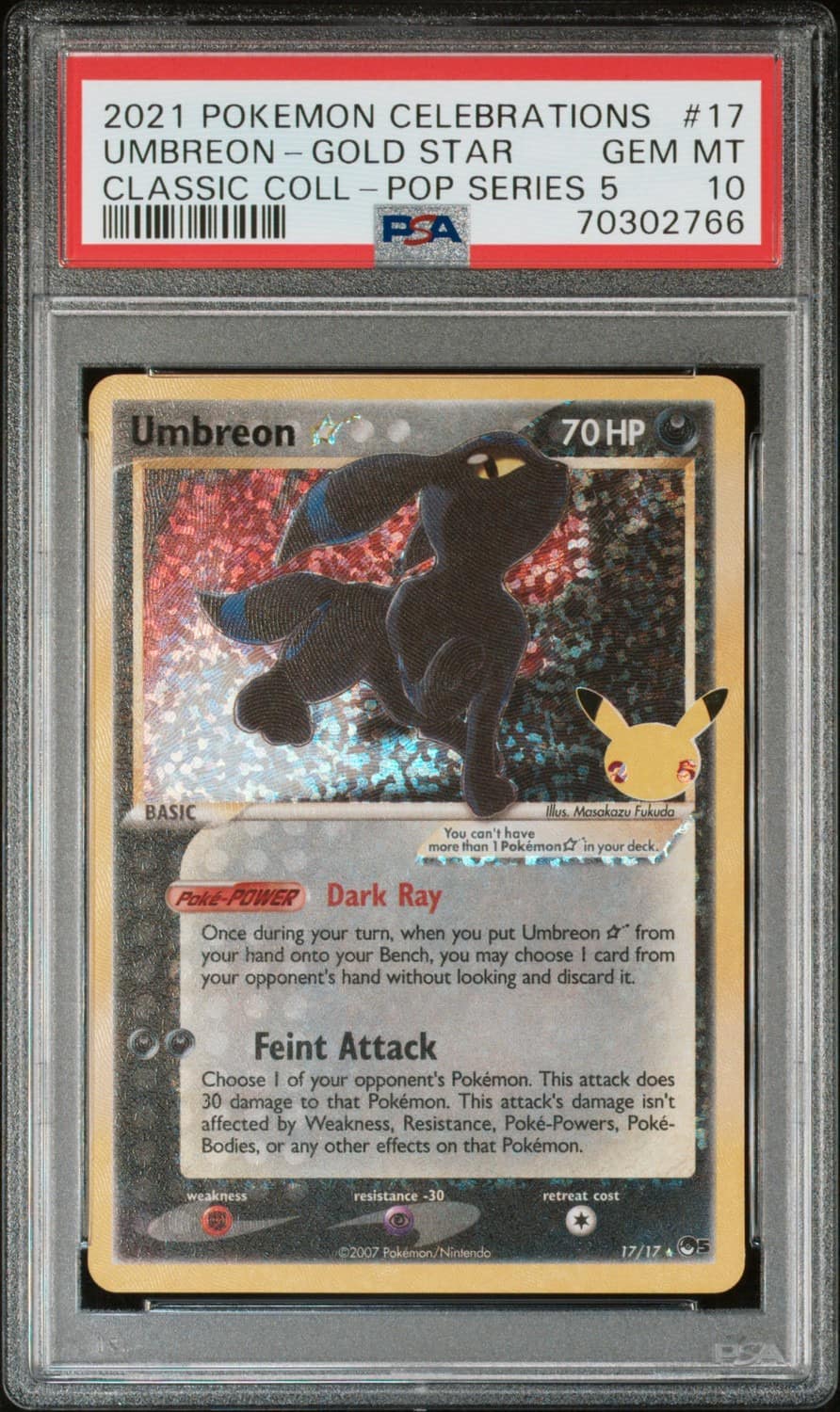 Umbreon-Gold Star