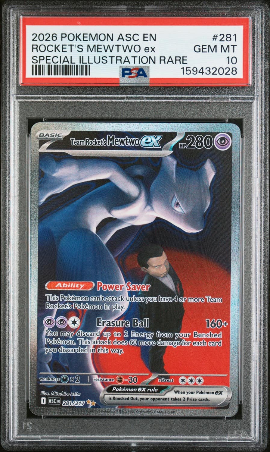 Rocket'S Mewtwo Ex