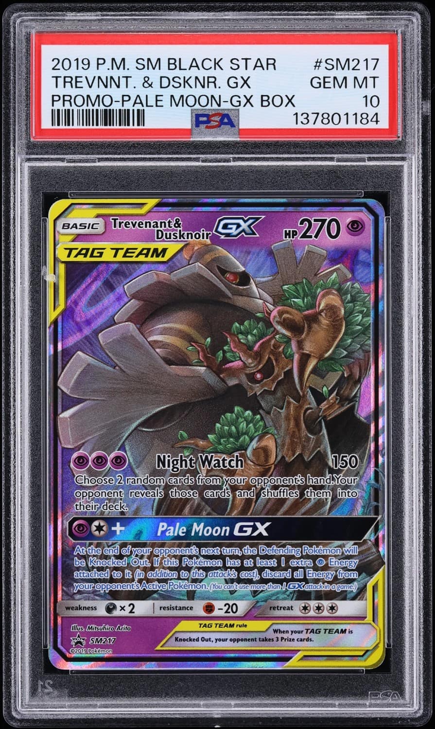 Trevenant & Dusknoir Gx