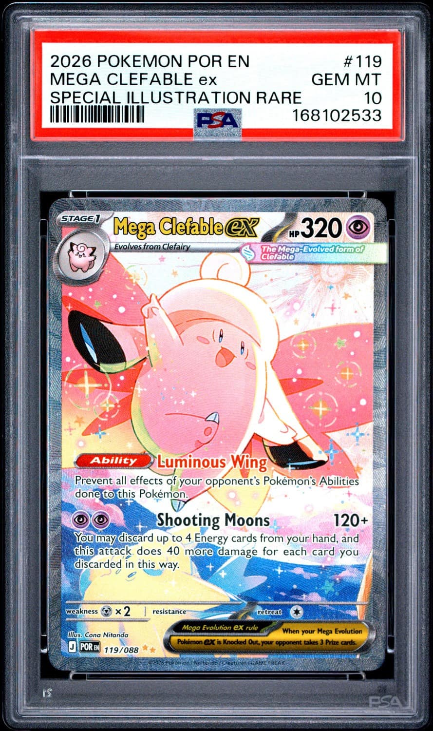 Mega Clefable Ex