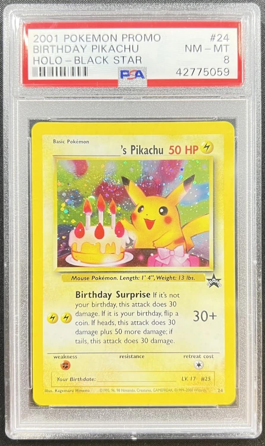 Birthday Pikachu