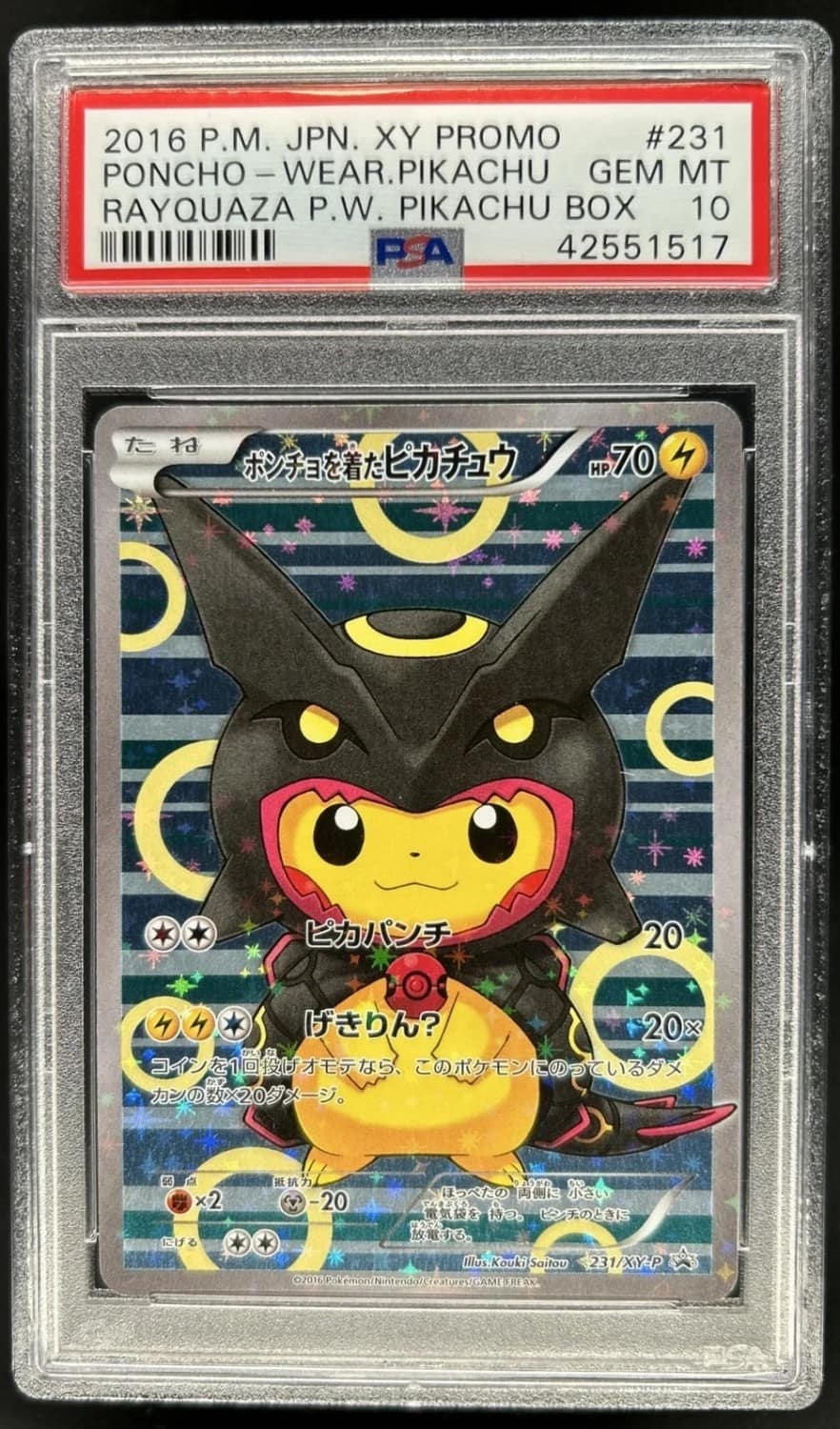 Poncho-Wearing Pikachu
