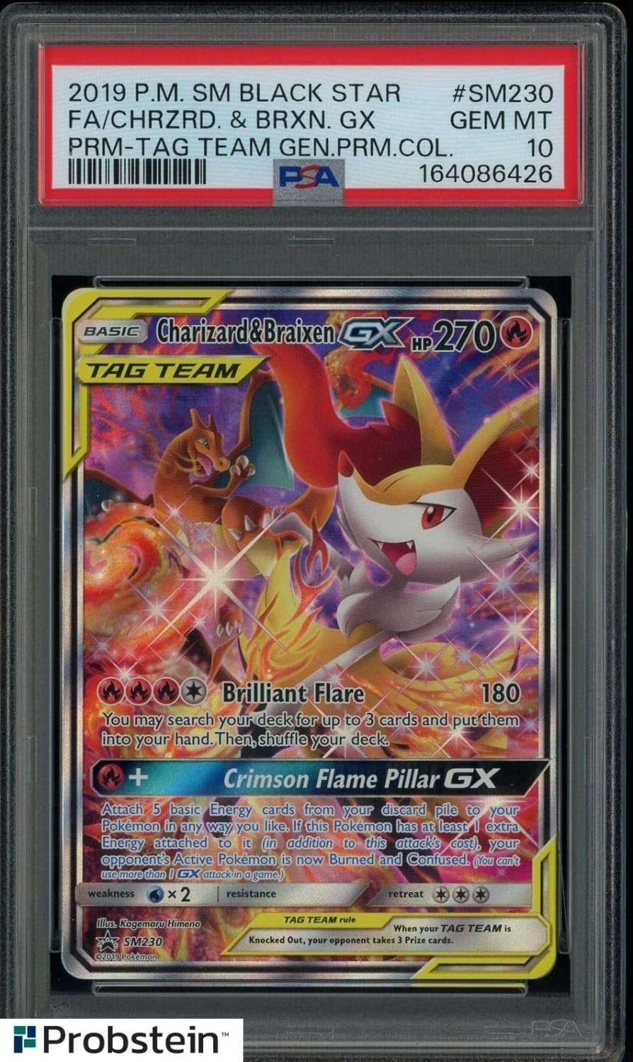 Charizard & Braixen Gx