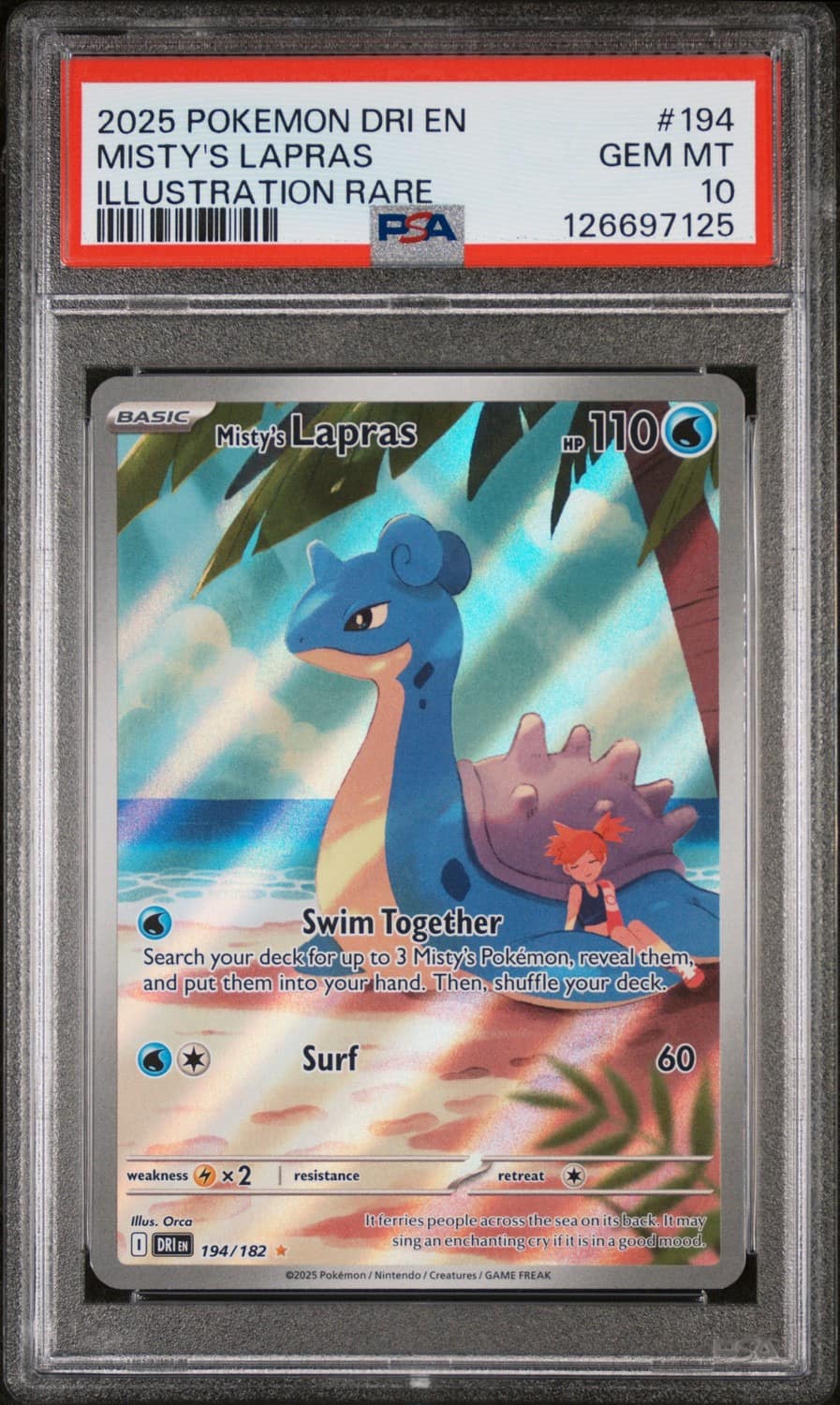 Misty'S Lapras