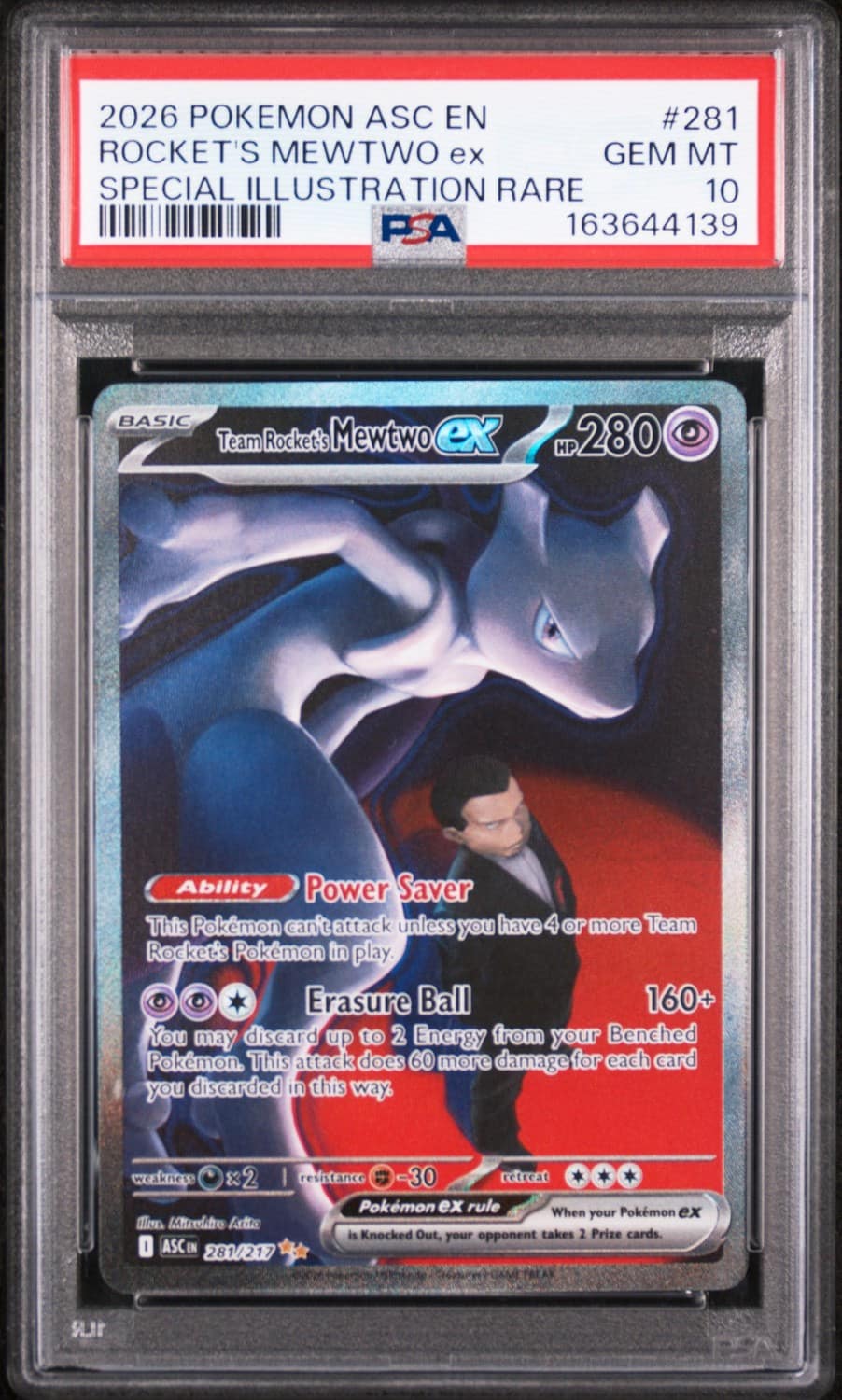 Rocket'S Mewtwo Ex