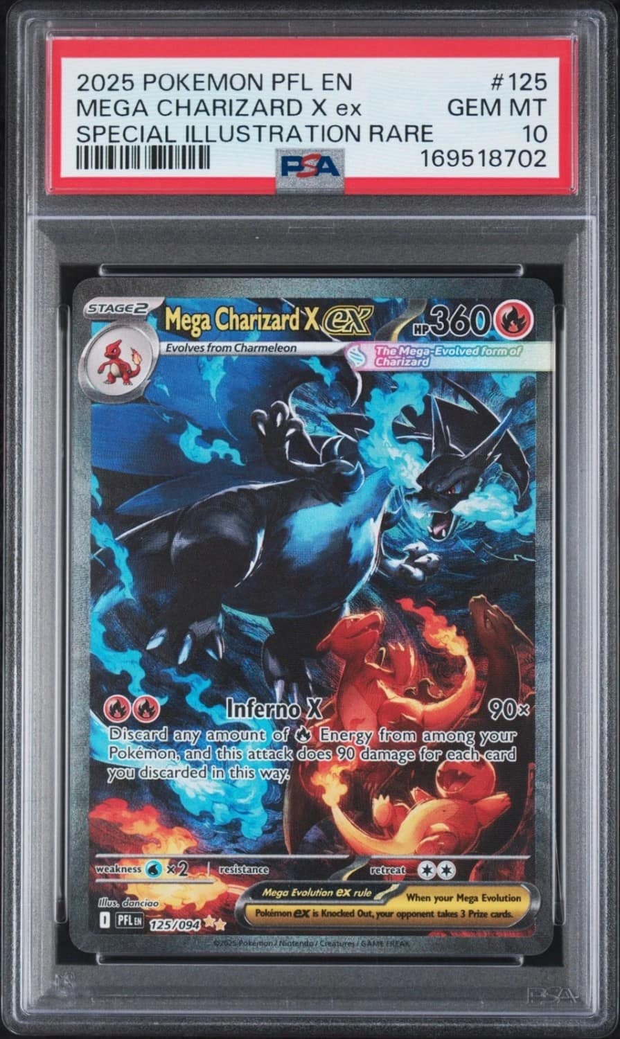 Mega Charizard X Ex