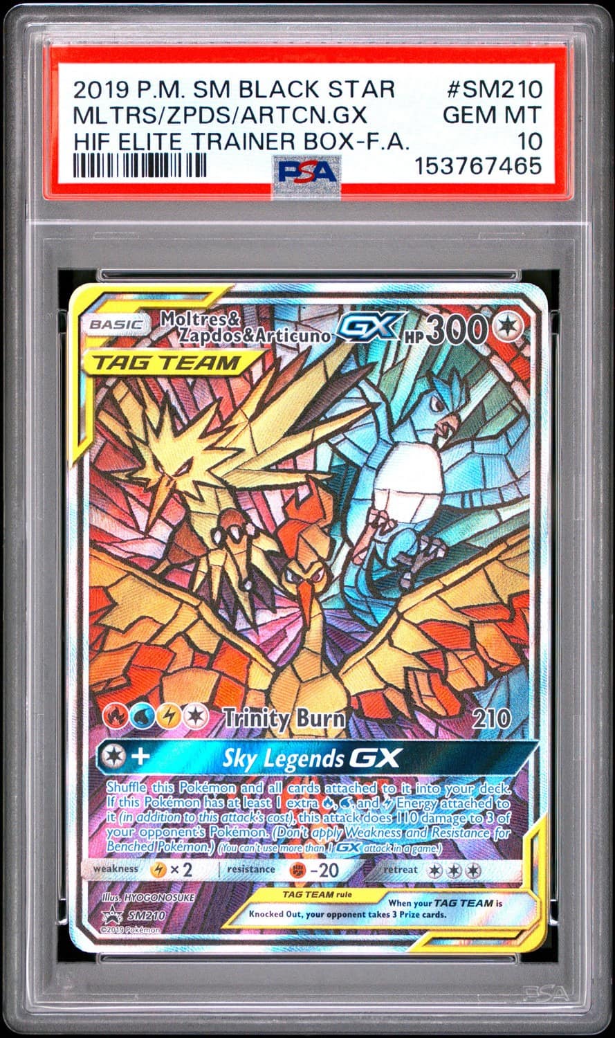 Moltres & Zapdos & Articuno Gx