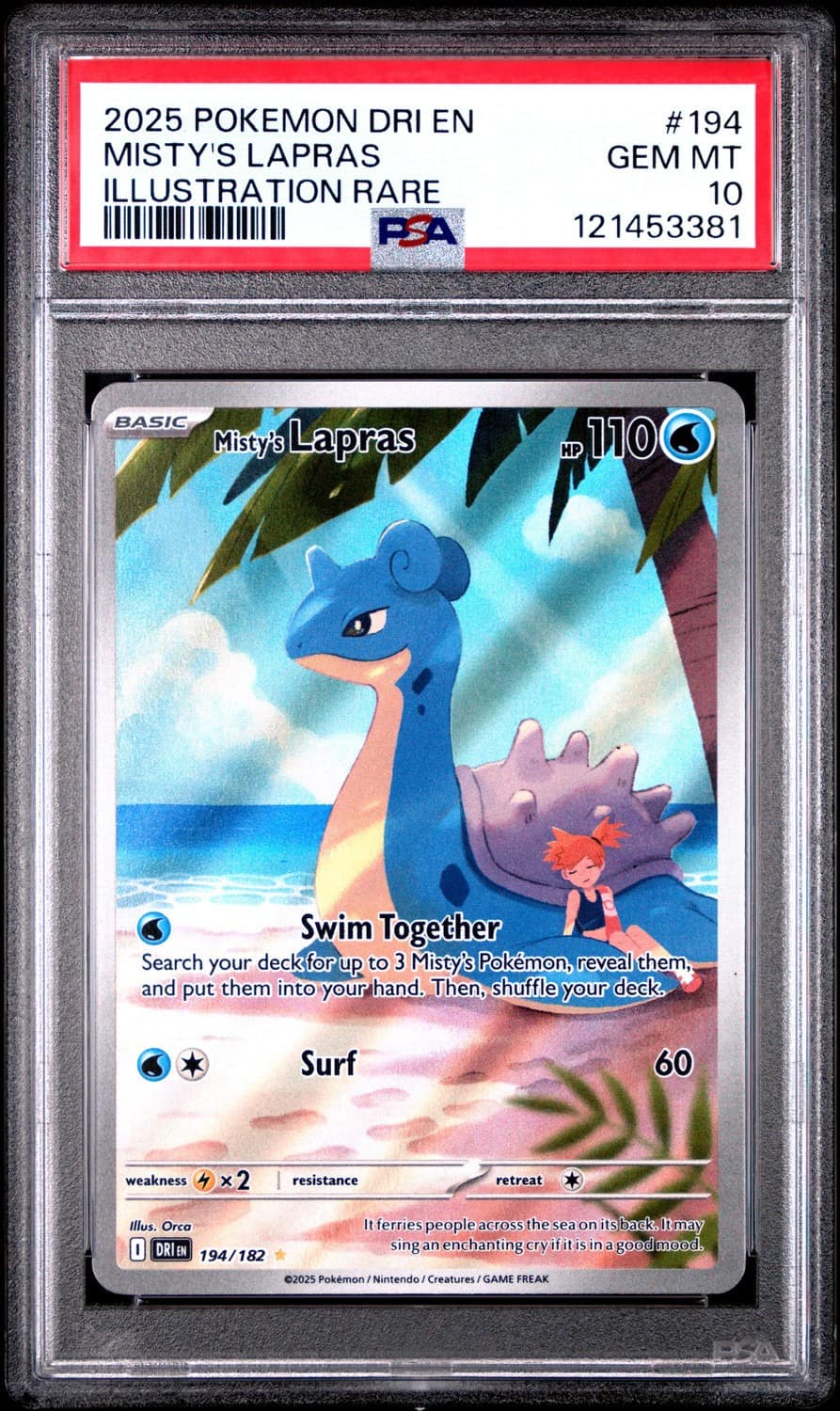 Misty'S Lapras