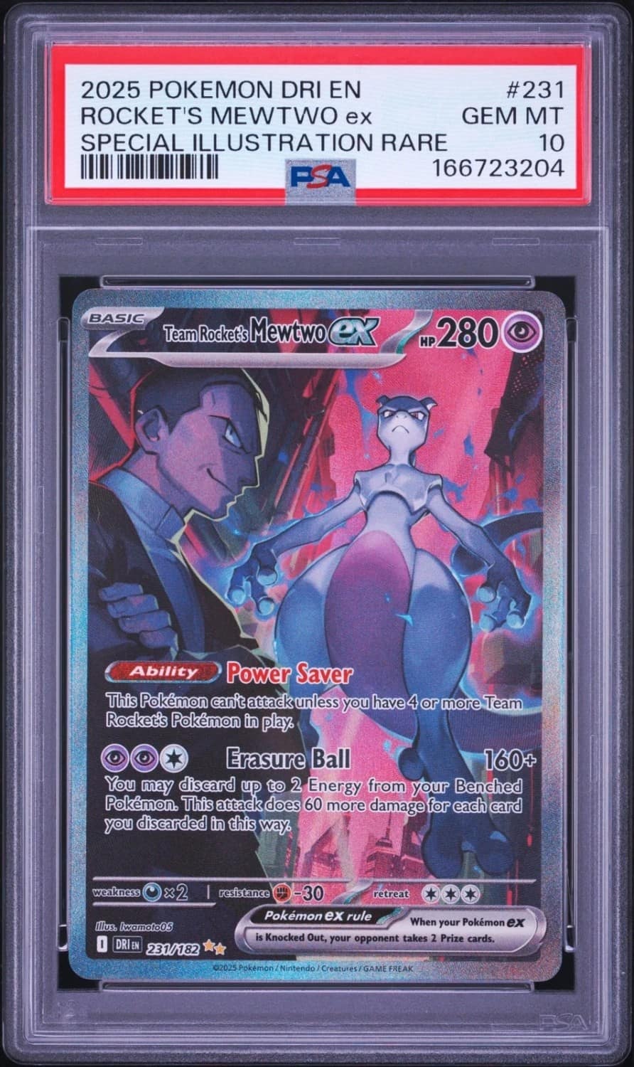 Rocket'S Mewtwo Ex