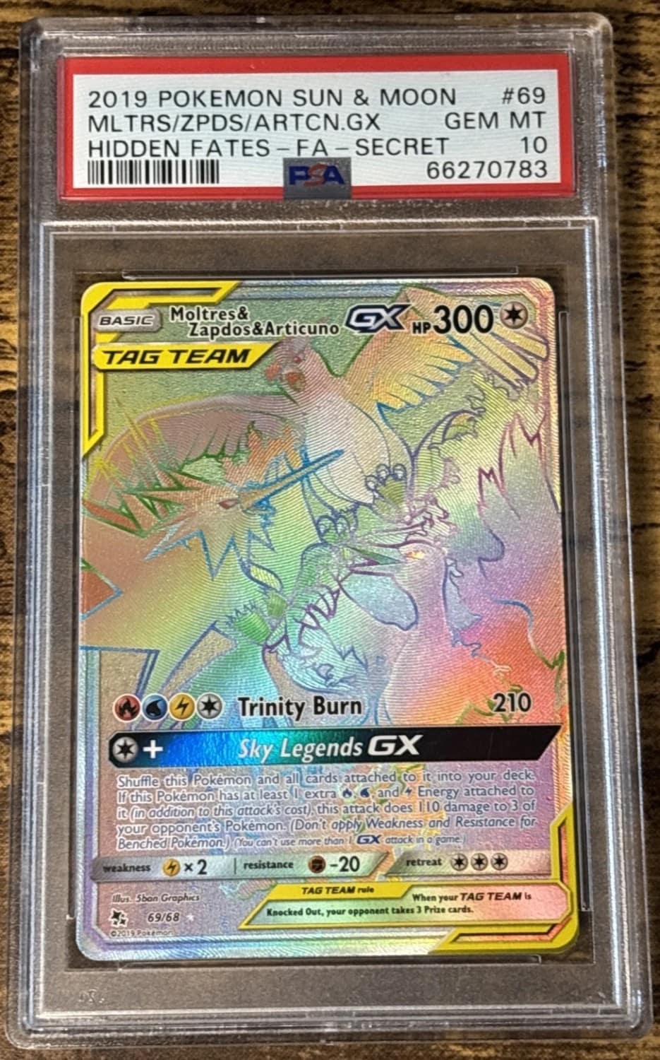 Moltres & Zapdos & Articuno Gx