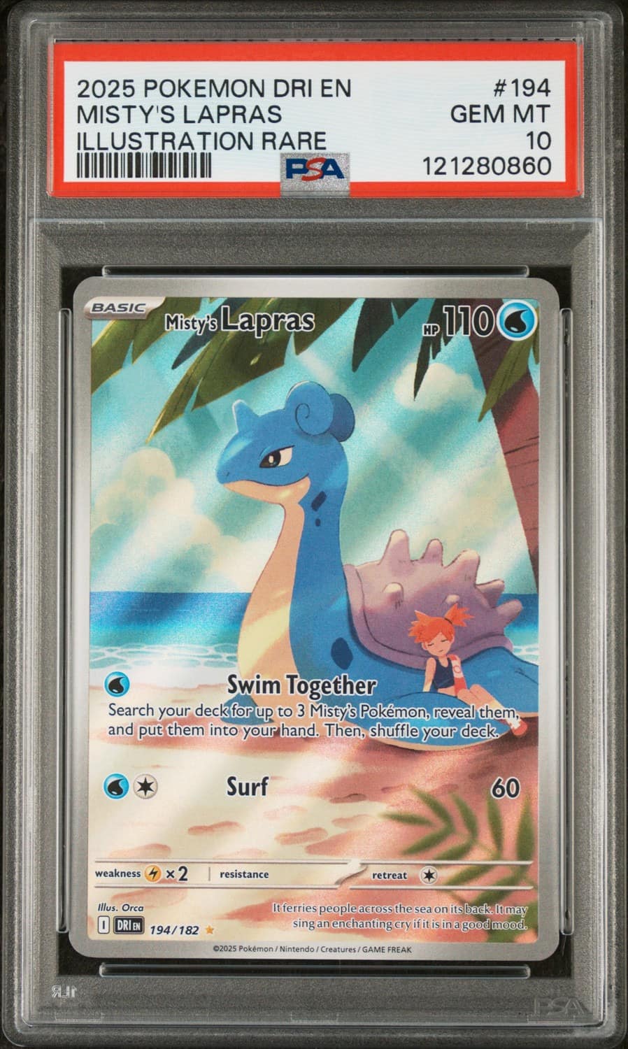 Misty'S Lapras