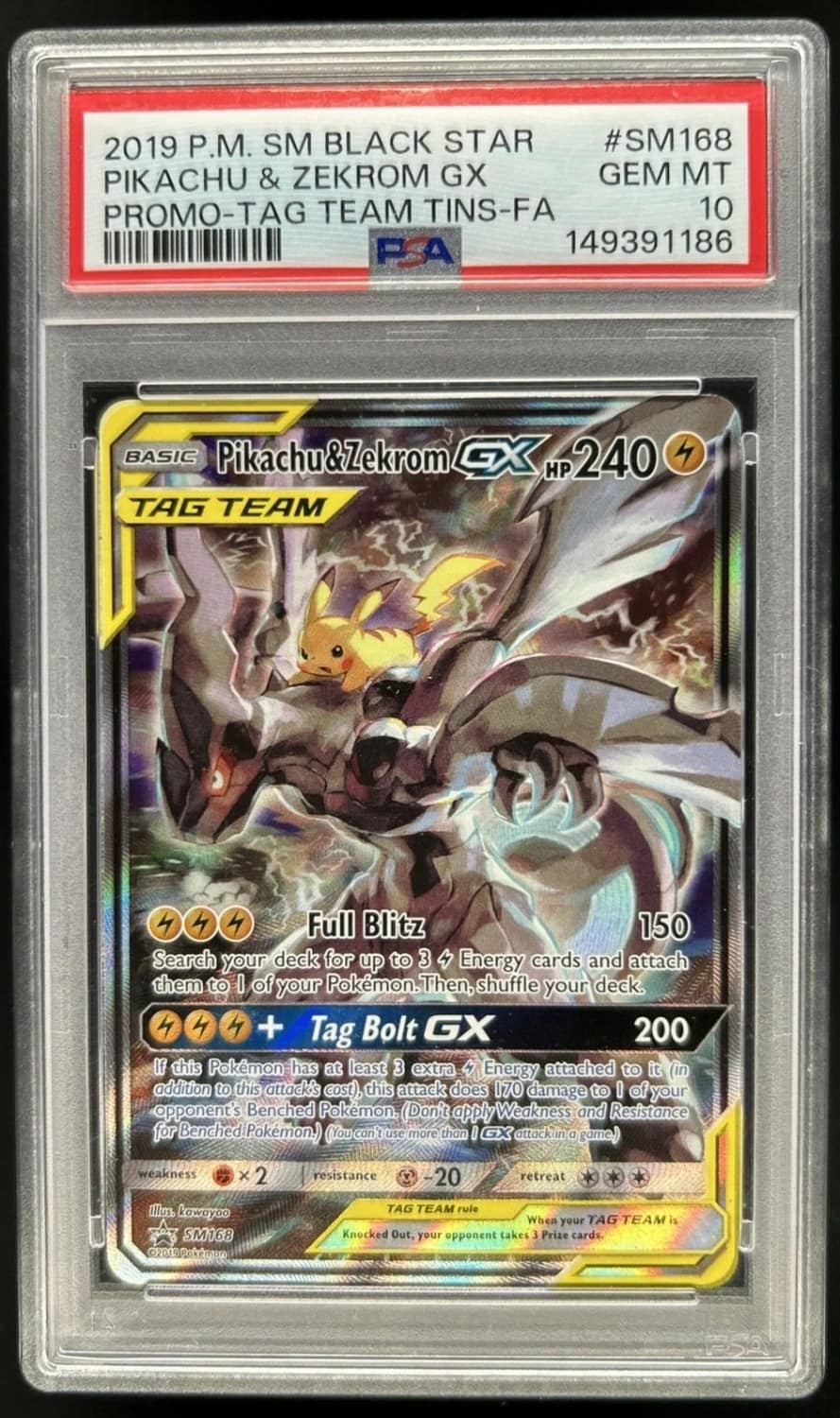Pikachu & Zekrom Gx