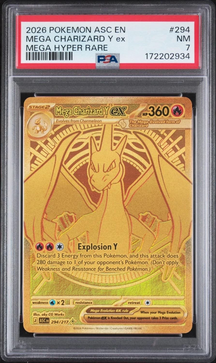 Mega Charizard Y Ex