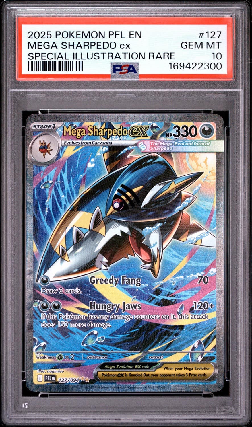 Mega Sharpedo Ex