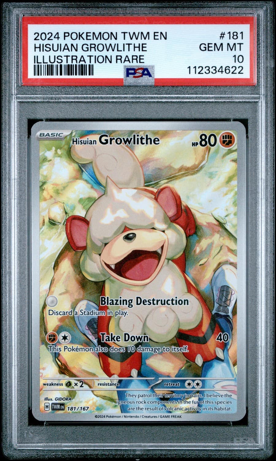 Hisuian Growlithe