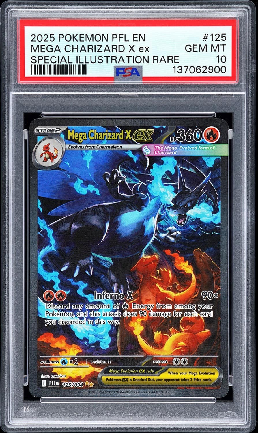 Mega Charizard X Ex