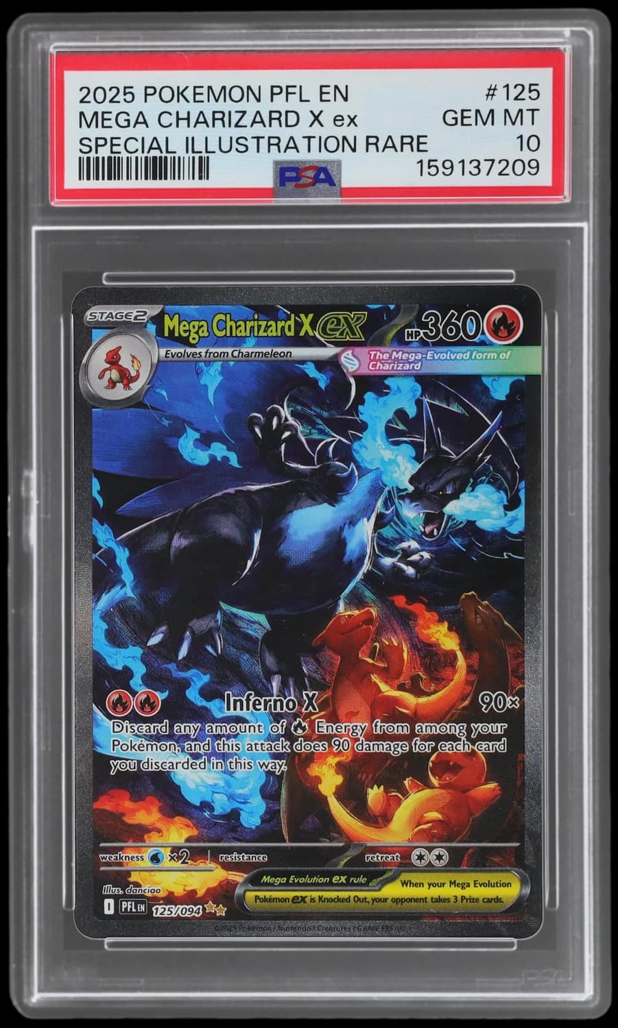 Mega Charizard X Ex