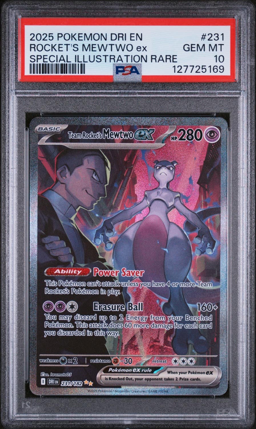 Rocket'S Mewtwo Ex