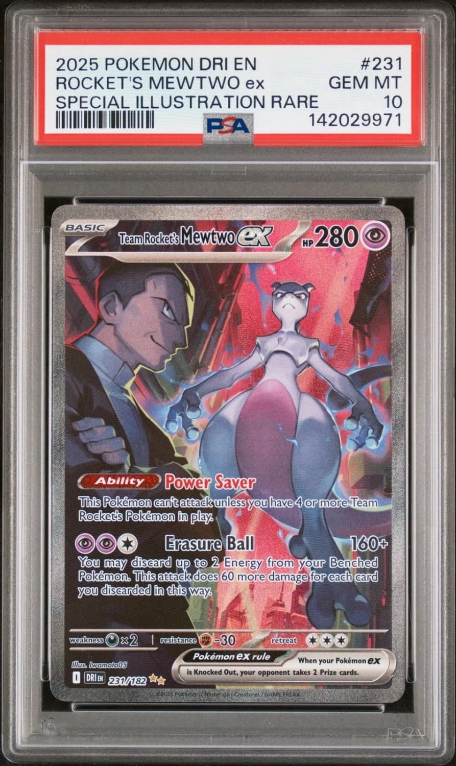 Rocket'S Mewtwo Ex