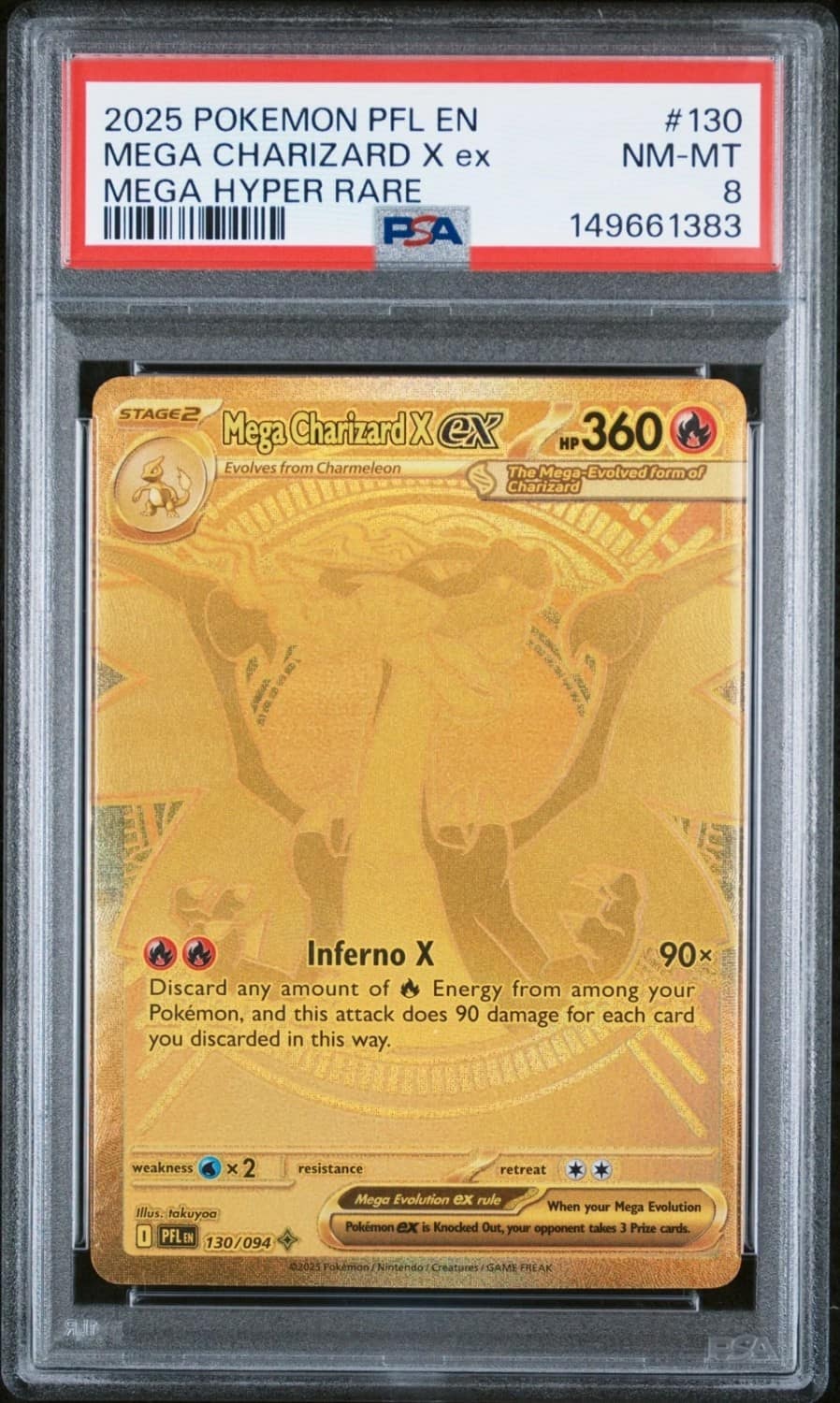 Mega Charizard X Ex