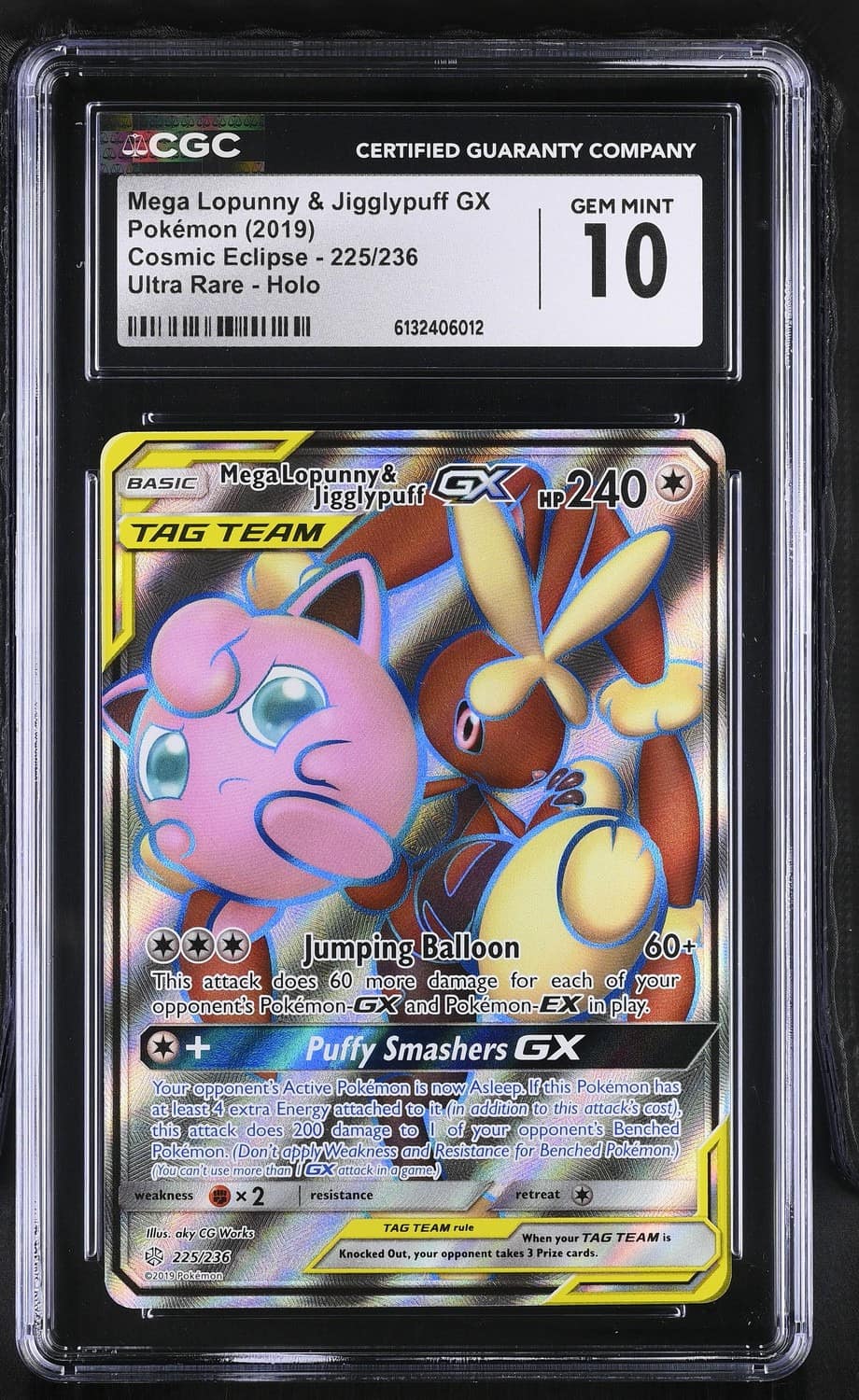 Mega Lopunny & Jigglypuff Gx