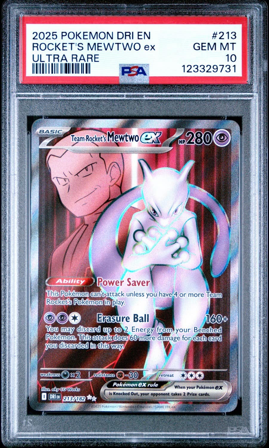 Rocket'S Mewtwo Ex