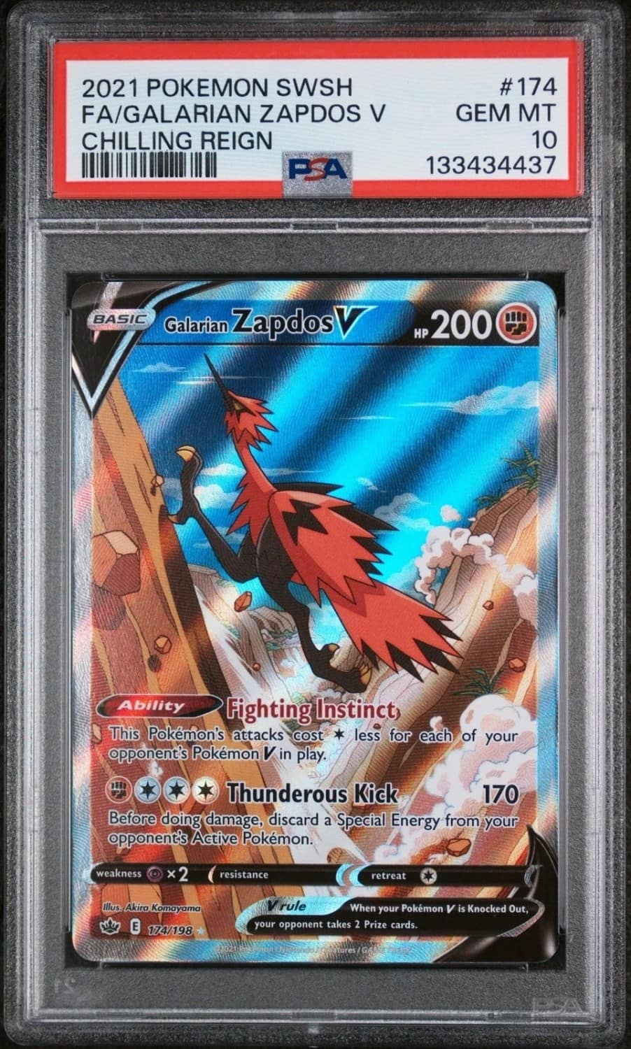Galarian Zapdos V