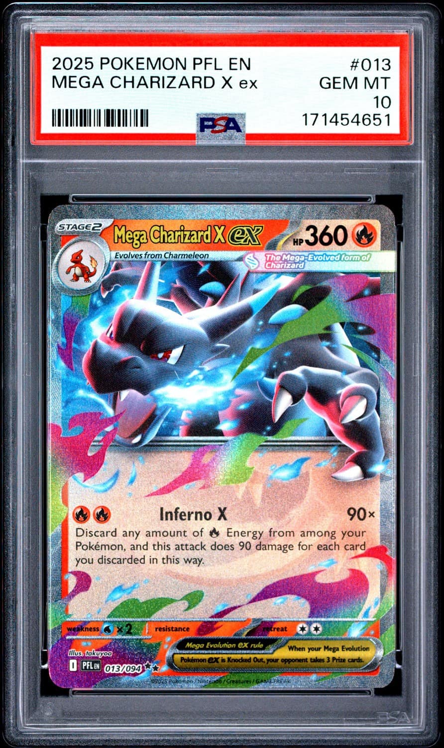Mega Charizard X Ex