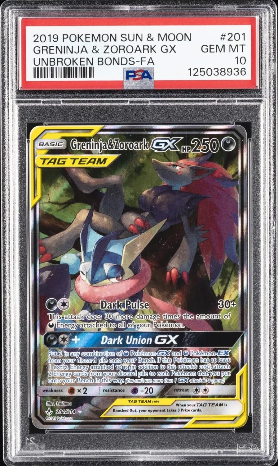 Greninja & Zoroark Gx