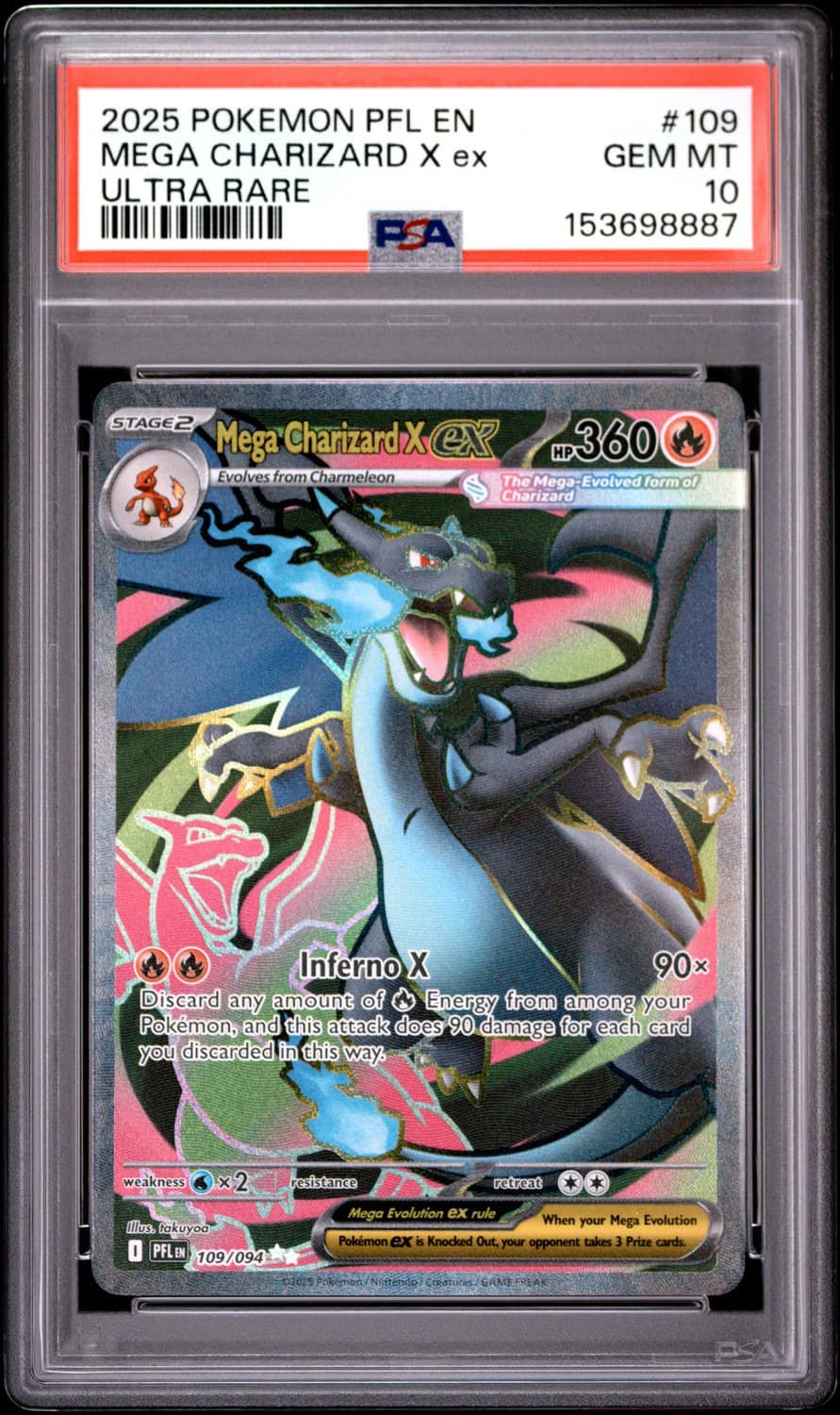 Mega Charizard X Ex