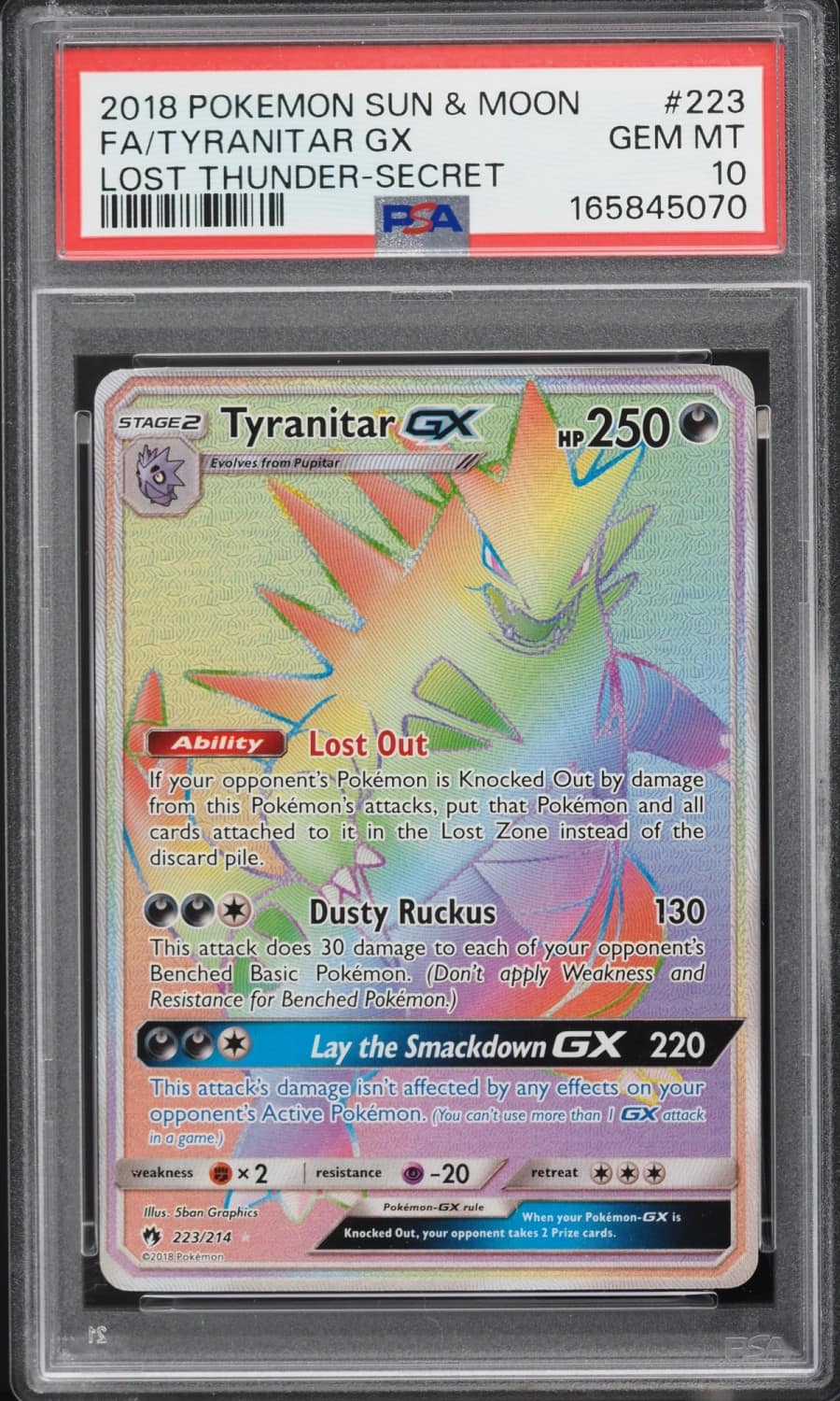 Tyranitar Gx