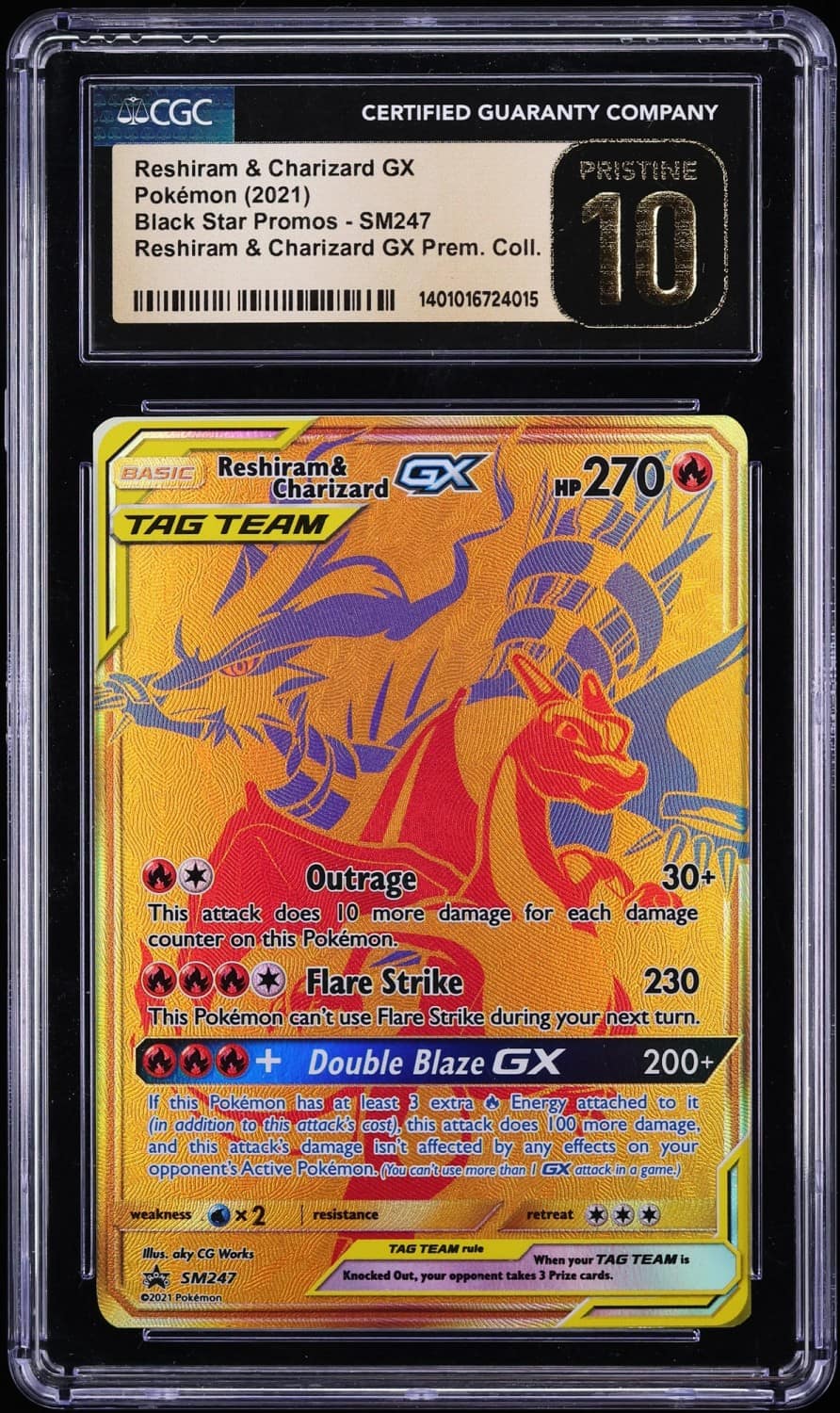 Reshiram & Charizard Gx