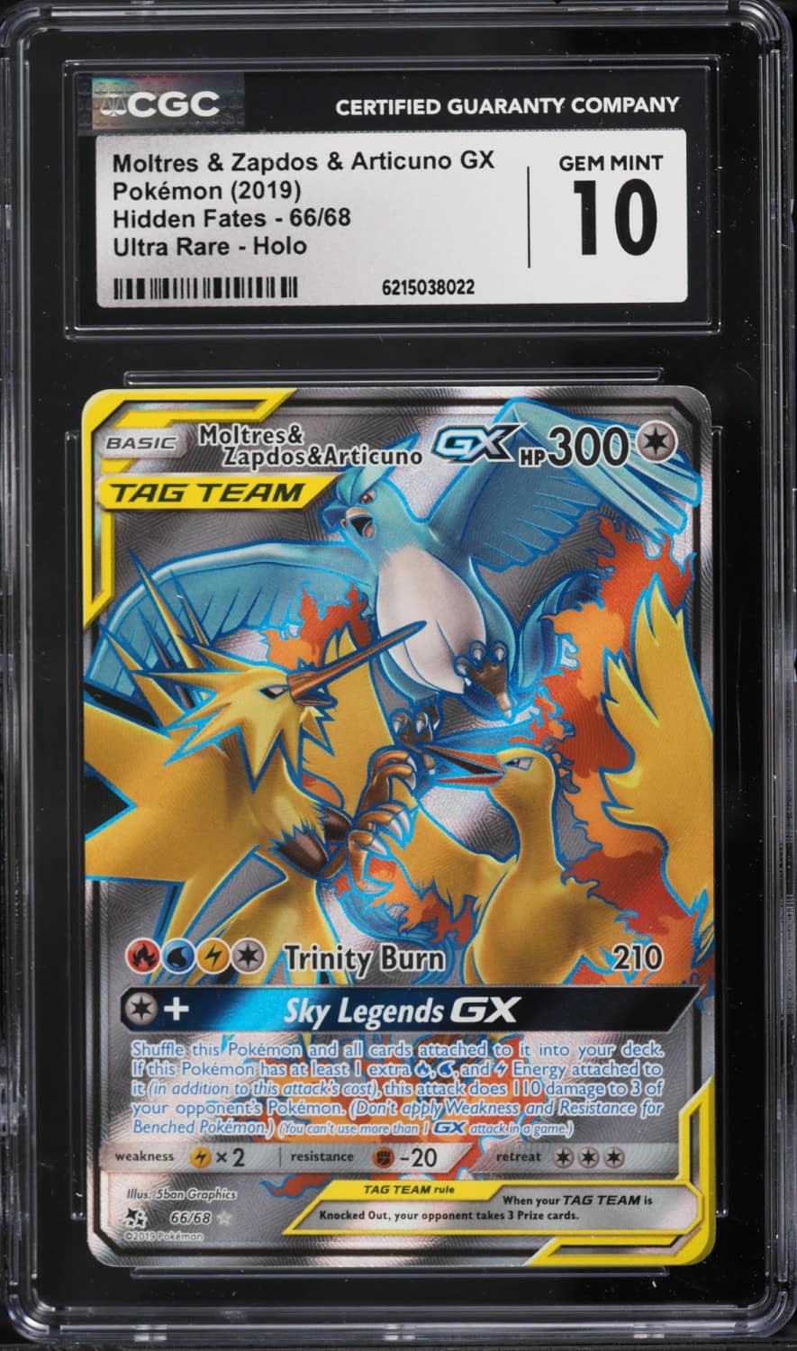 Moltres & Zapdos & Articuno Gx