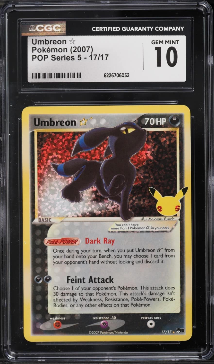 Umbreon-Gold Star