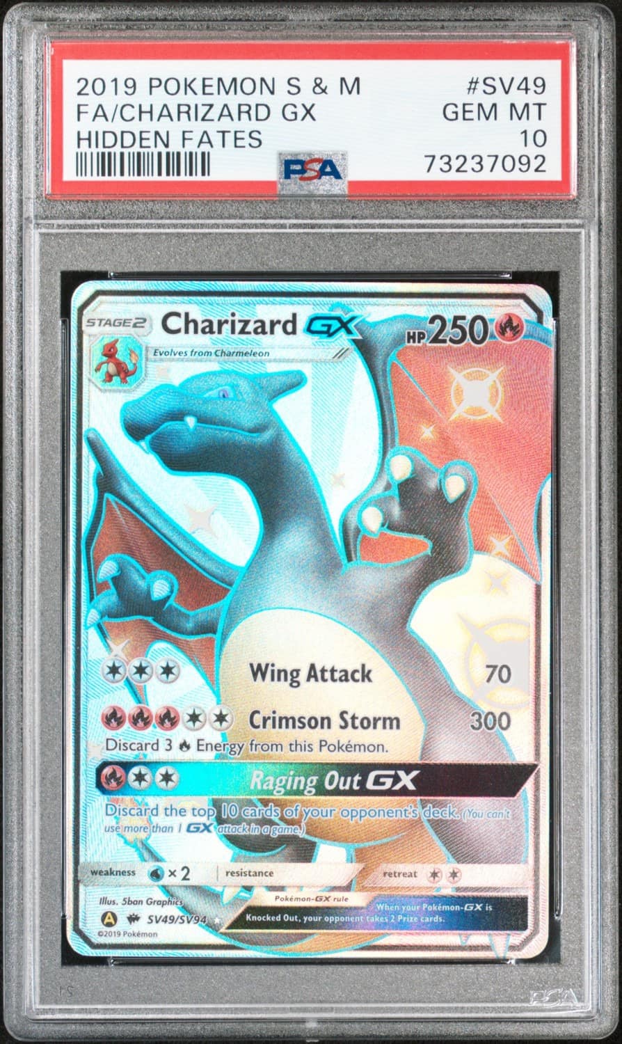 Charizard Gx