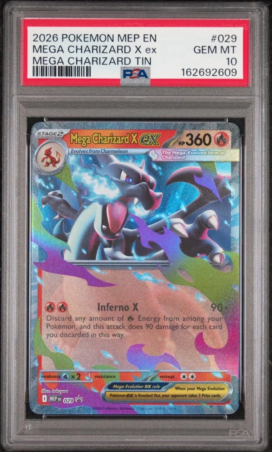 Mega Charizard X Ex