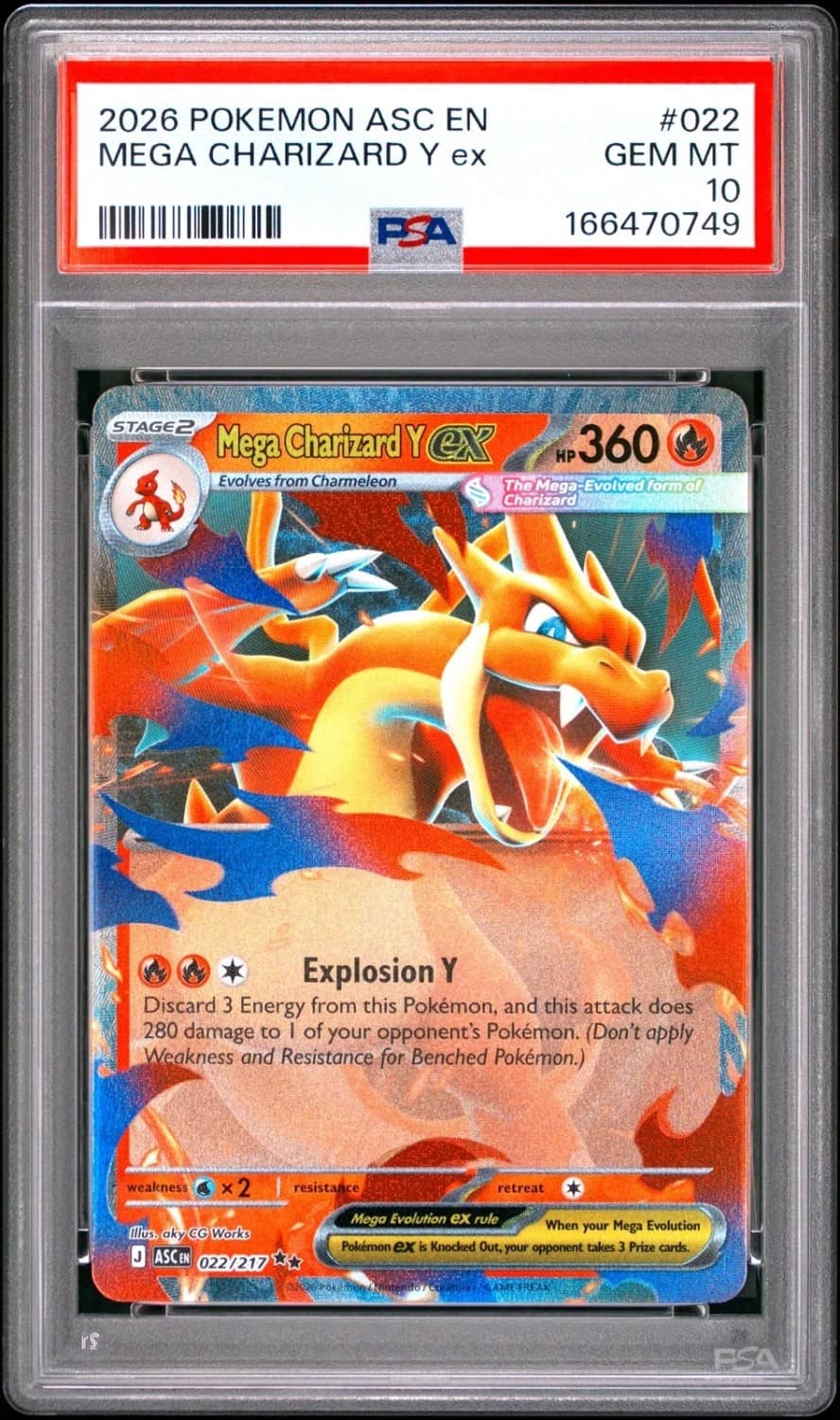 Mega Charizard Y Ex