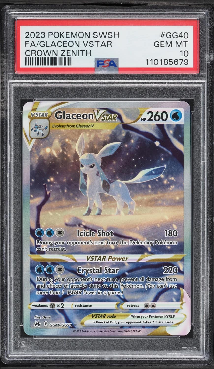 Glaceon Vstar